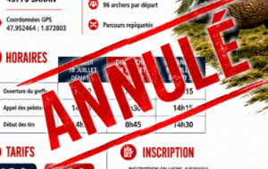 Concours 3D des 18 et 19 juillet 2026 annulé