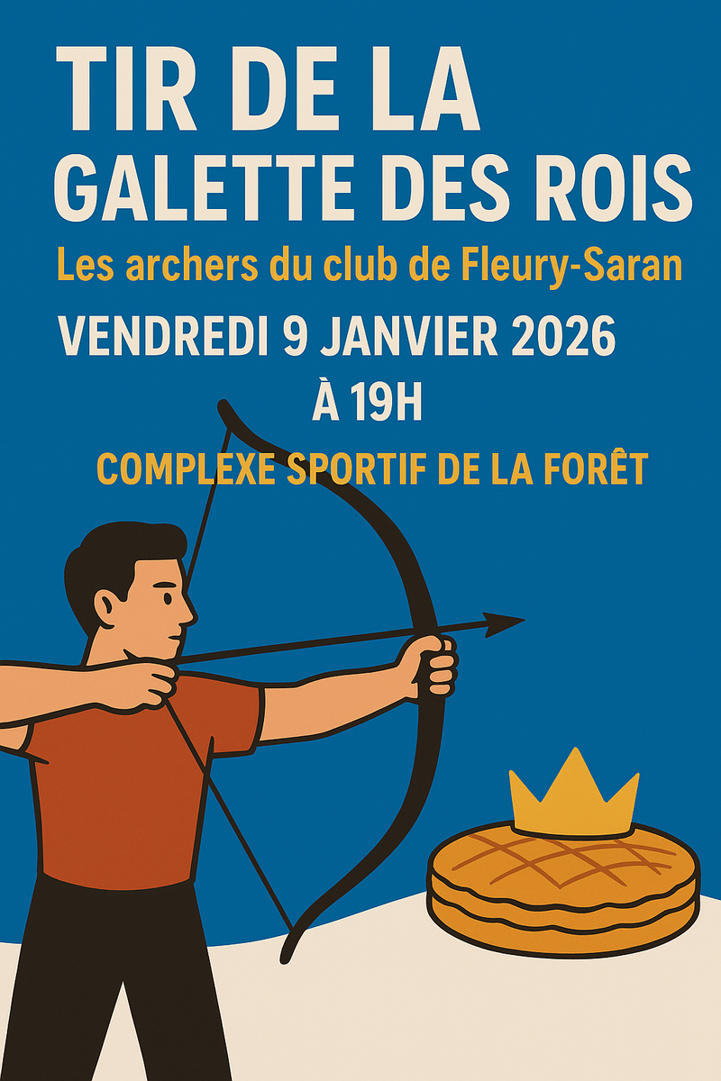 Tir à la Galette des Rois ouvert à tous les archers du Club