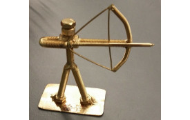 trophée archer or