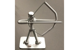 trophée archer argent