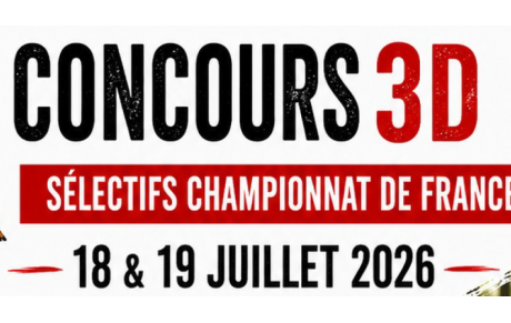 Concours 3D - 18 et 19 Juillet 2026